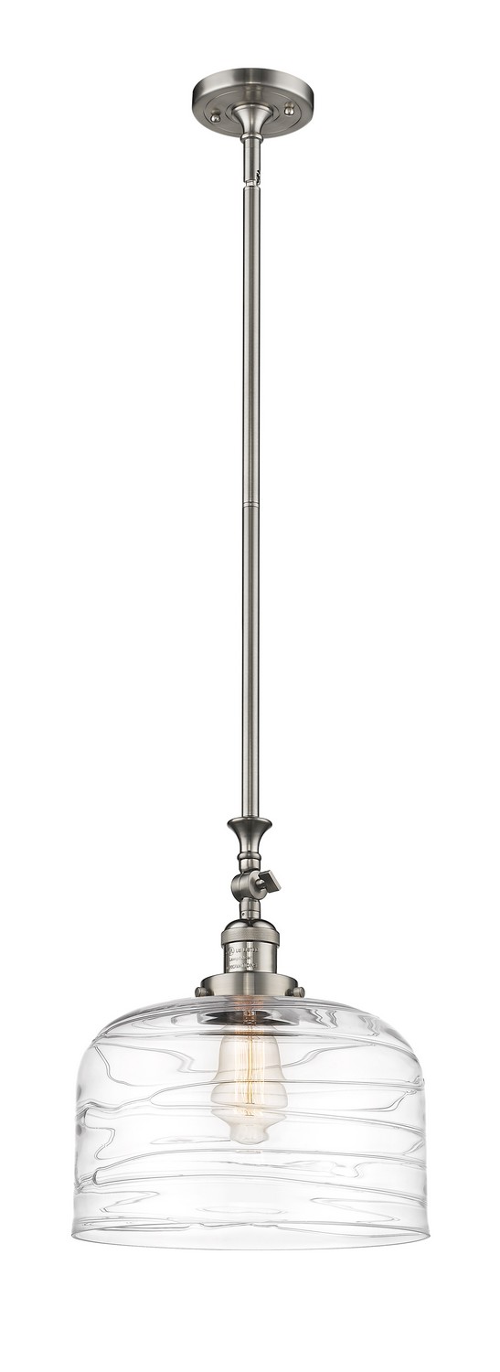 LED Mini Pendant by Innovations - Franklin Restoration Collection, Brushed Satin Nickel Finish - 206-SN-G713-L-LED