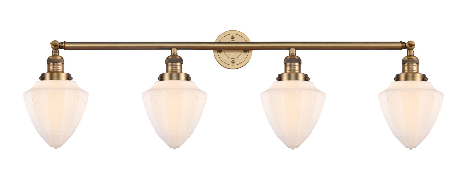 LED Bath Vanity by Innovations - Franklin Restoration Collection, Brushed Brass Finish - 215-BB-G661-7-LED
