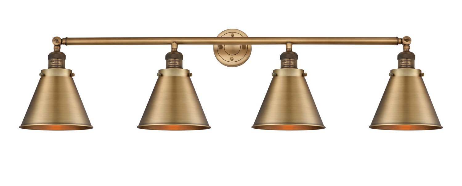 LED Bath Vanity by Innovations - Franklin Restoration Collection, Brushed Brass Finish - 215-BB-M13-BB-LED