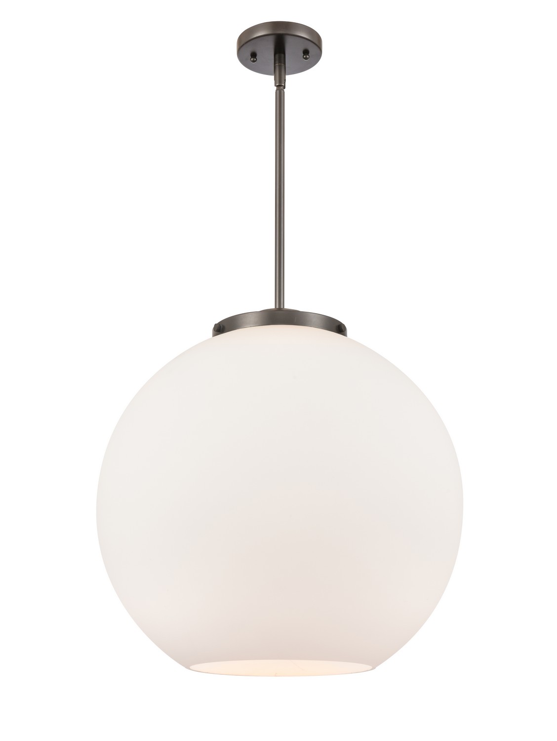 LED Pendant by Innovations - Essex Collection, Oil Rubbed Bronze Finish - 221-1S-OB-G121-18-LED