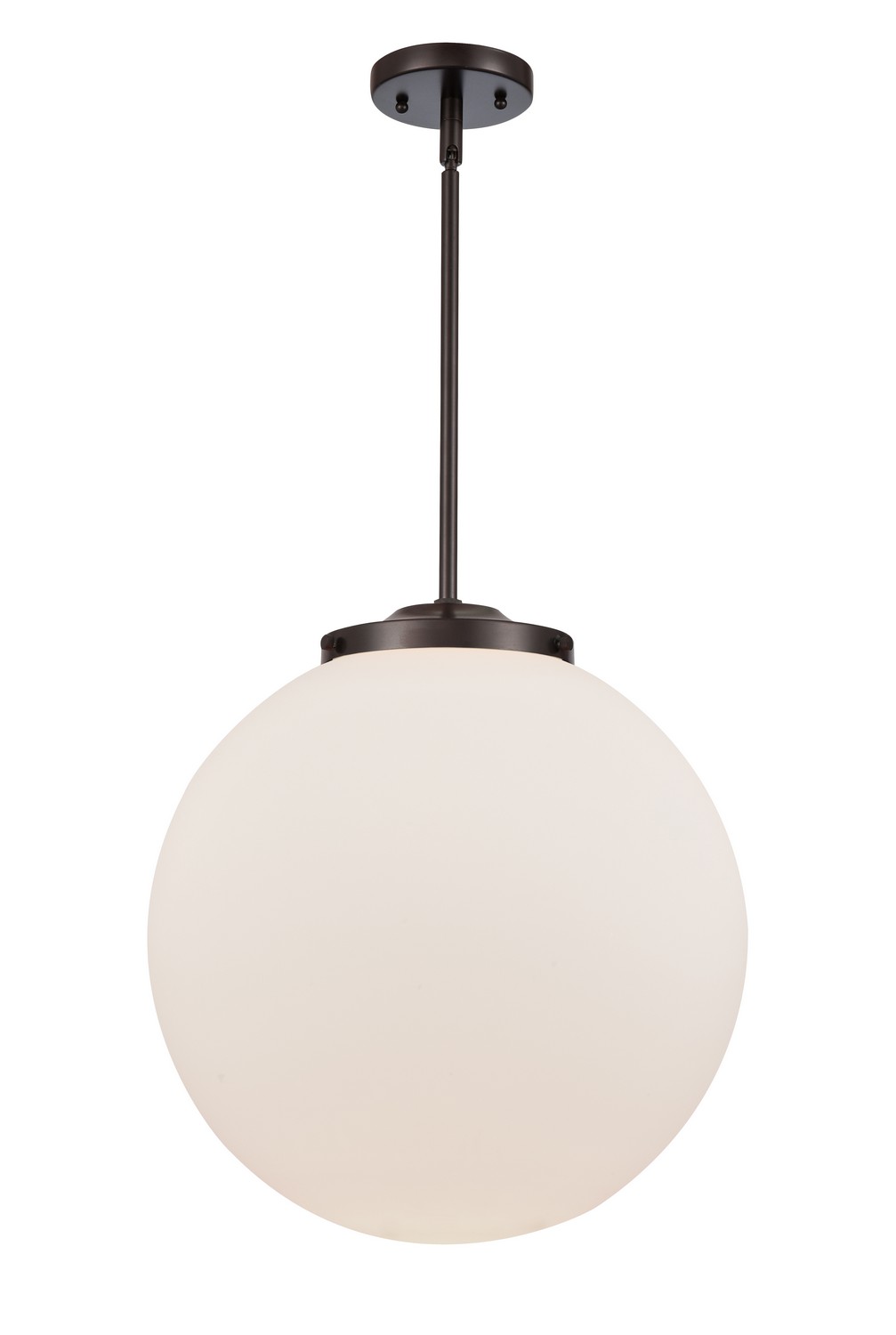 One Light Pendant by Innovations - Essex Collection, Oil Rubbed Bronze Finish - 221-1S-OB-G201-16