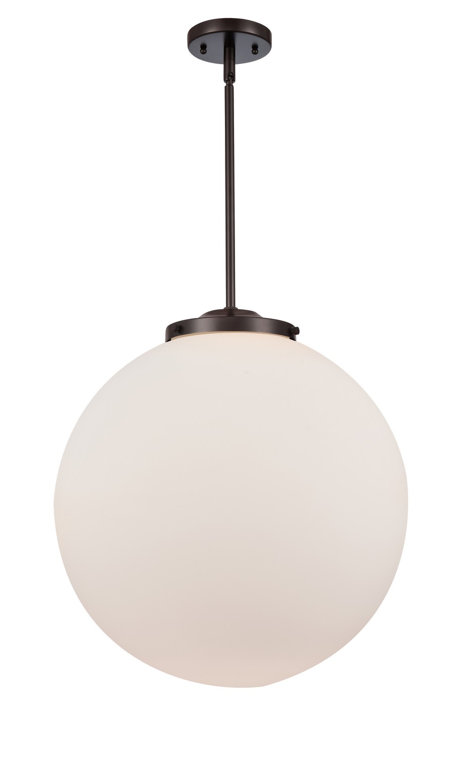 One Light Pendant by Innovations - Essex Collection, Oil Rubbed Bronze Finish - 221-1S-OB-G201-18