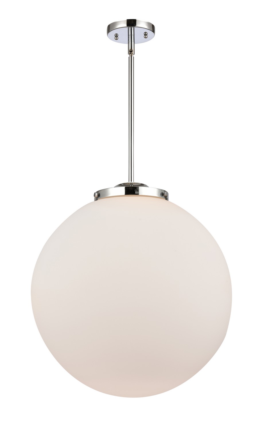 One Light Pendant by Innovations - Essex Collection, Polished Chrome Finish - 221-1S-PC-G201-18