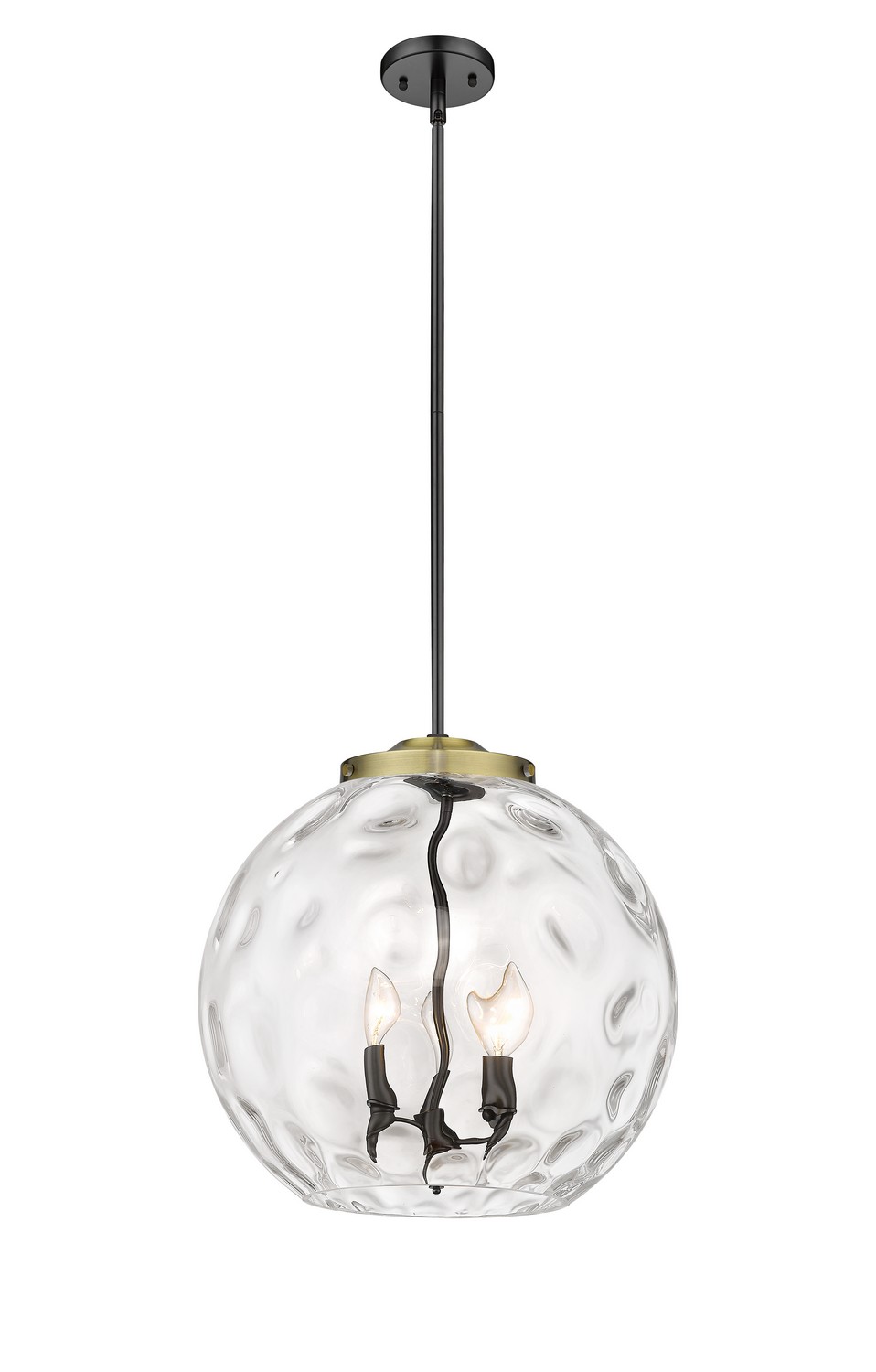 LED Pendant by Innovations - Essex Collection, Black Antique Brass Finish - 221-3S-BAB-G1215-16-LED