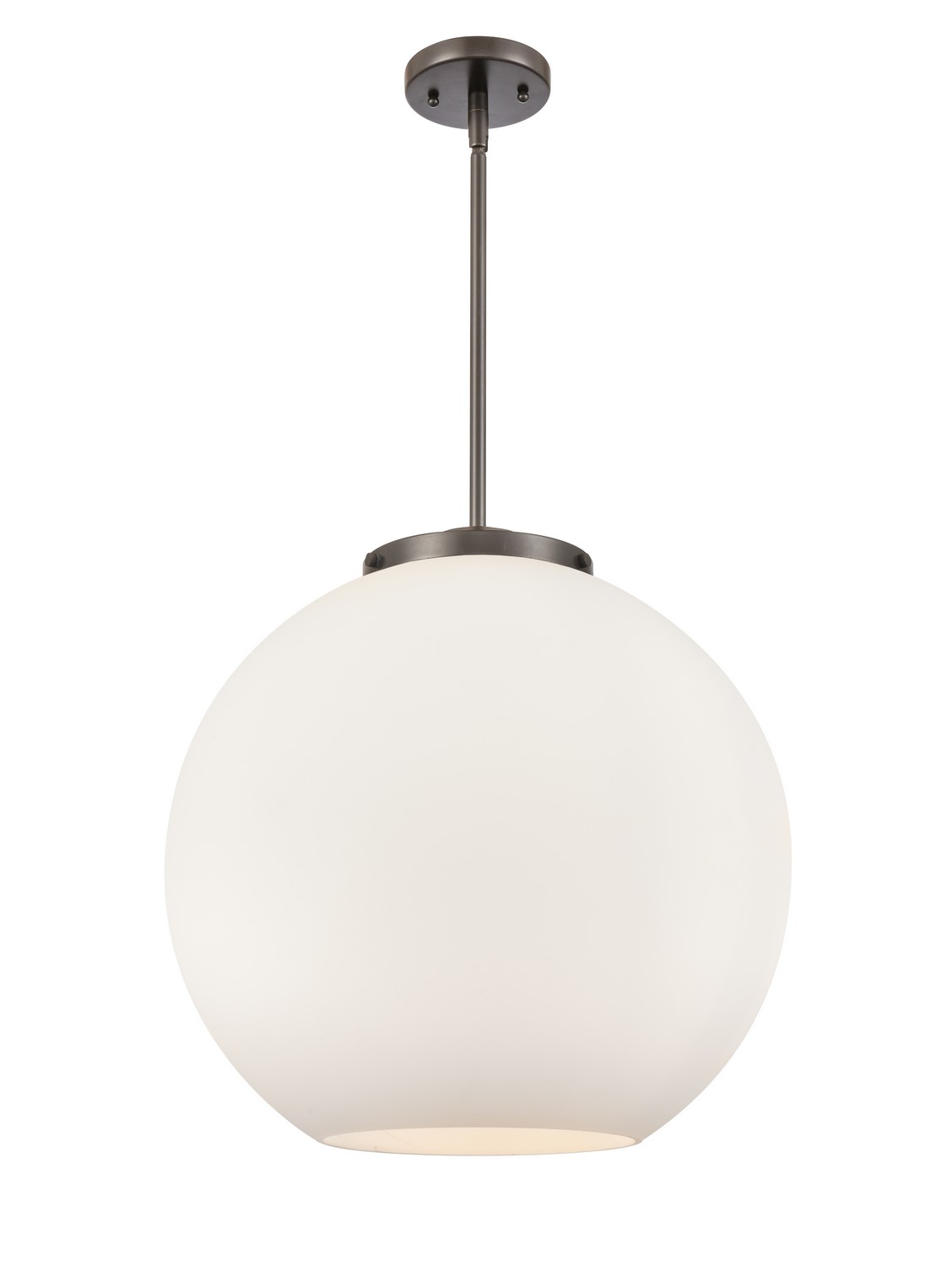 Three Light Pendant by Innovations - Essex Collection, Oil Rubbed Bronze Finish - 221-3S-OB-G121-18