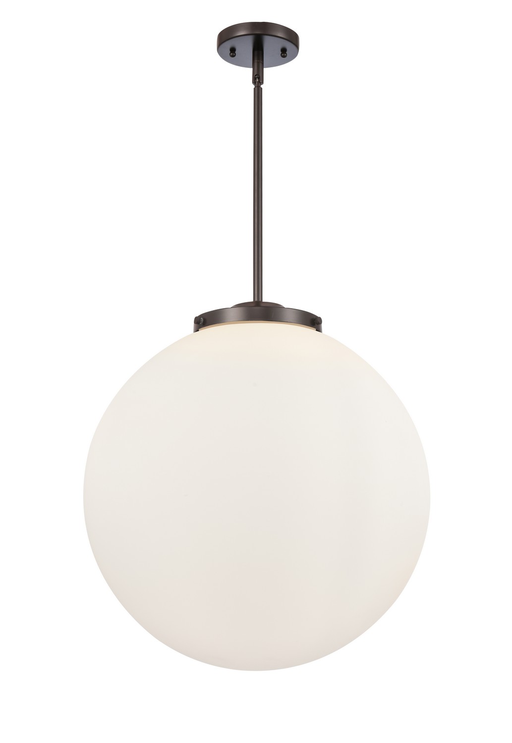 LED Pendant by Innovations - Essex Collection, Oil Rubbed Bronze Finish - 221-3S-OB-G201-18-LED