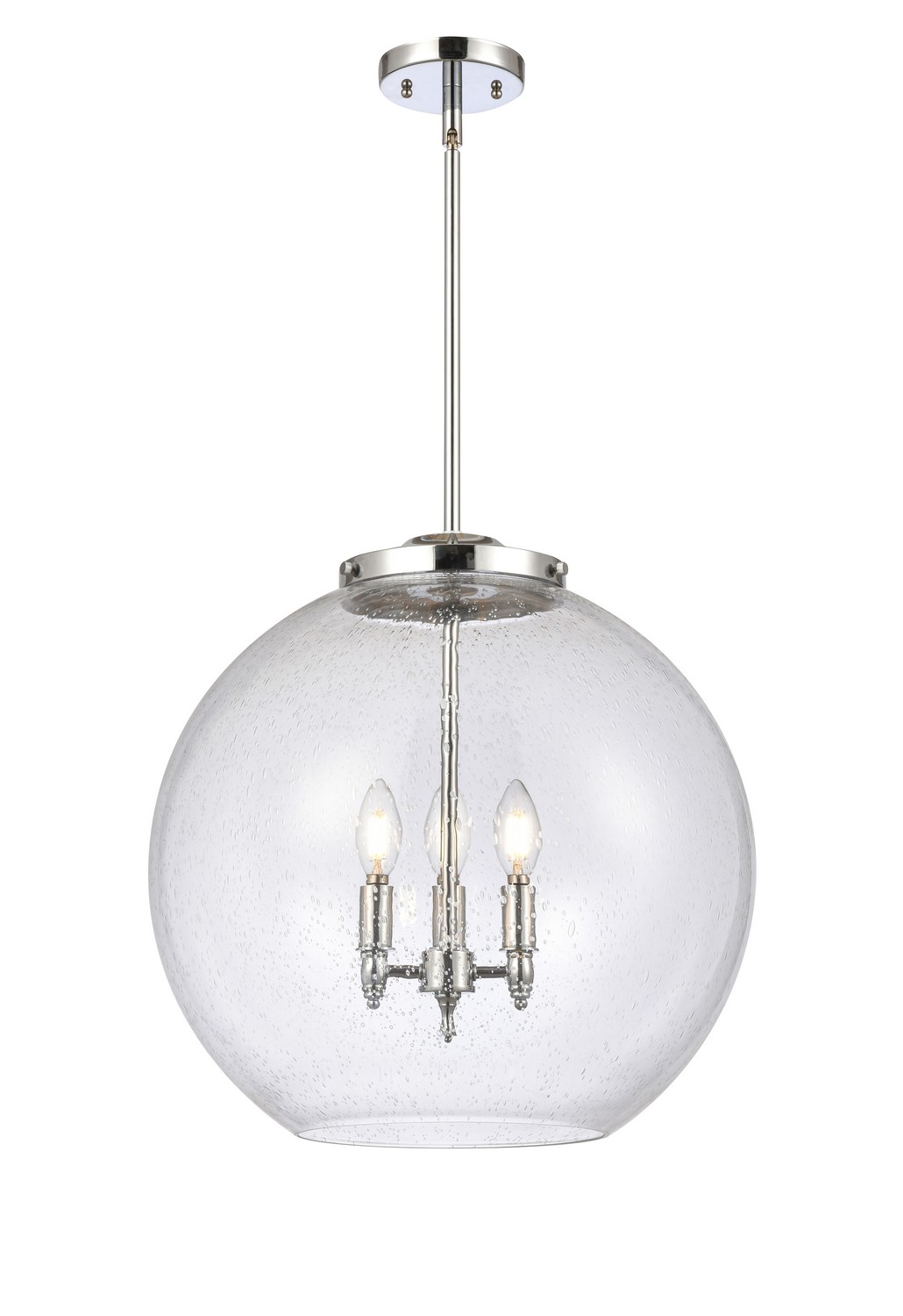 LED Pendant by Innovations - Essex Collection, Polished Chrome Finish - 221-3S-PC-G124-18-LED
