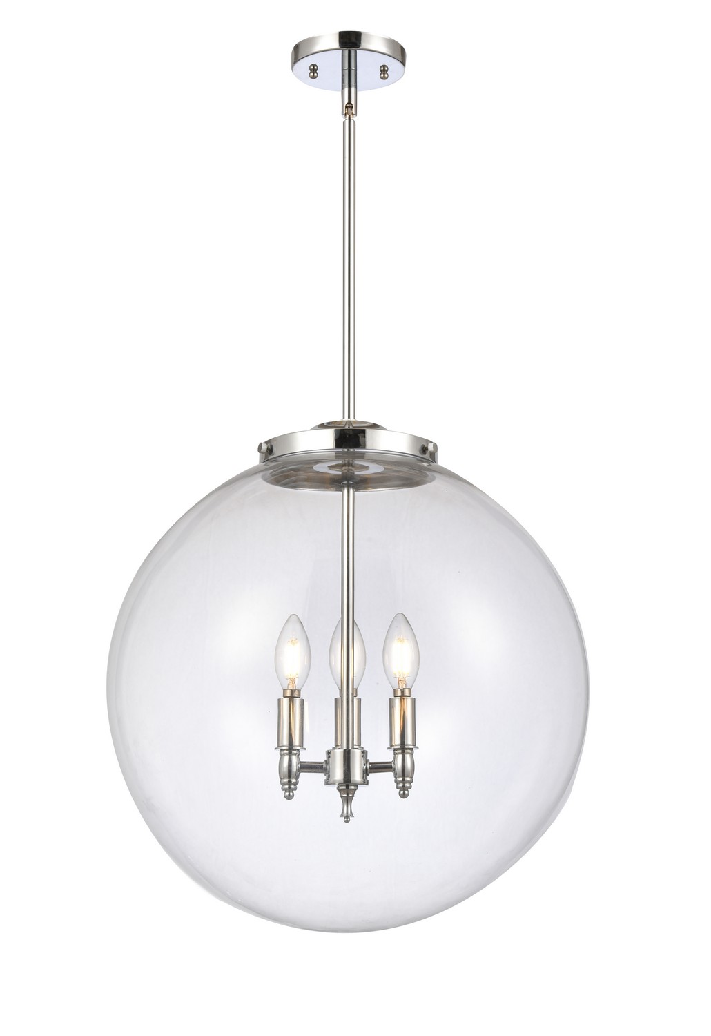 LED Pendant by Innovations - Essex Collection, Polished Chrome Finish - 221-3S-PC-G202-18-LED