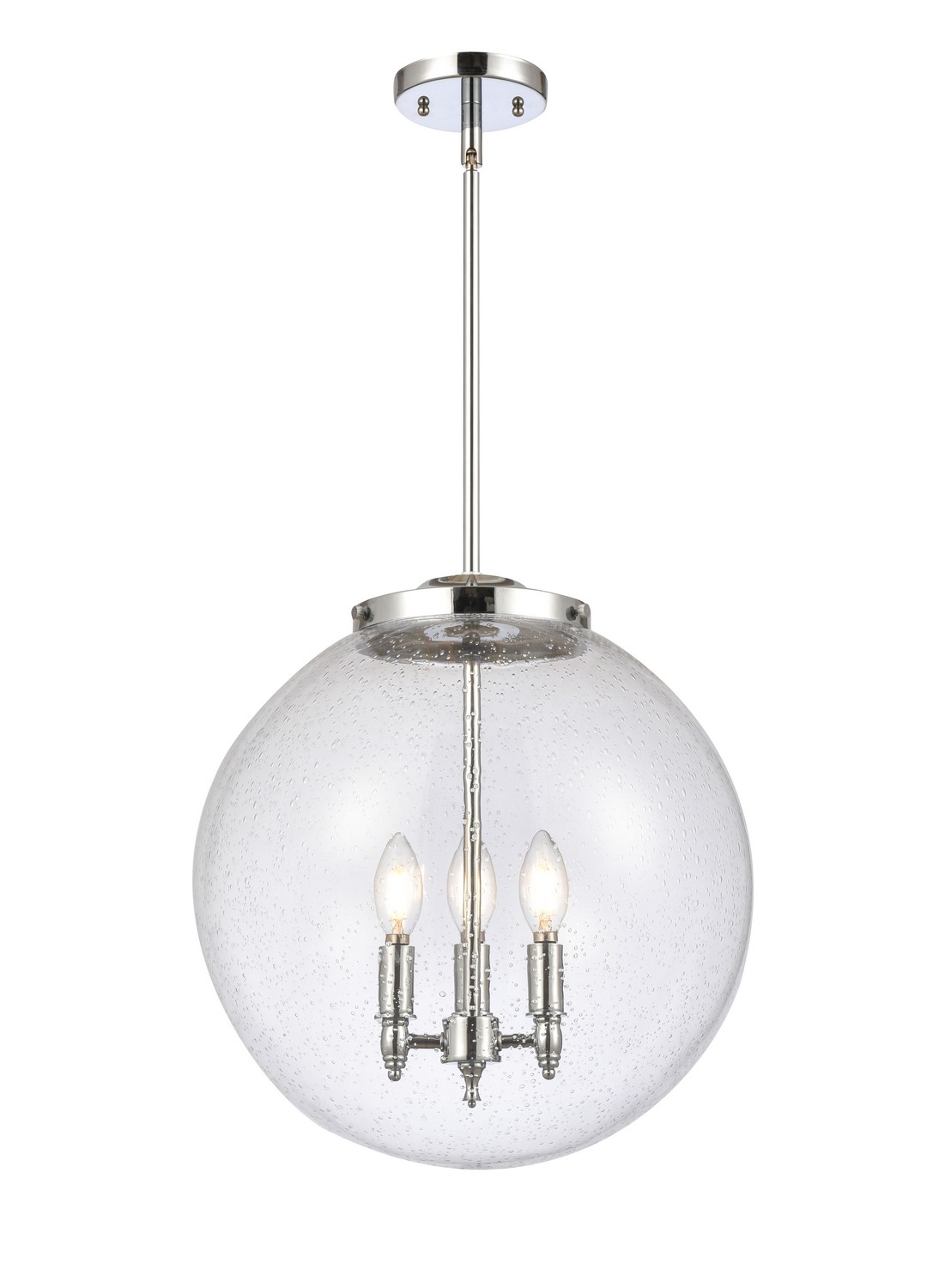 LED Pendant by Innovations - Essex Collection, Polished Chrome Finish - 221-3S-PC-G204-16-LED