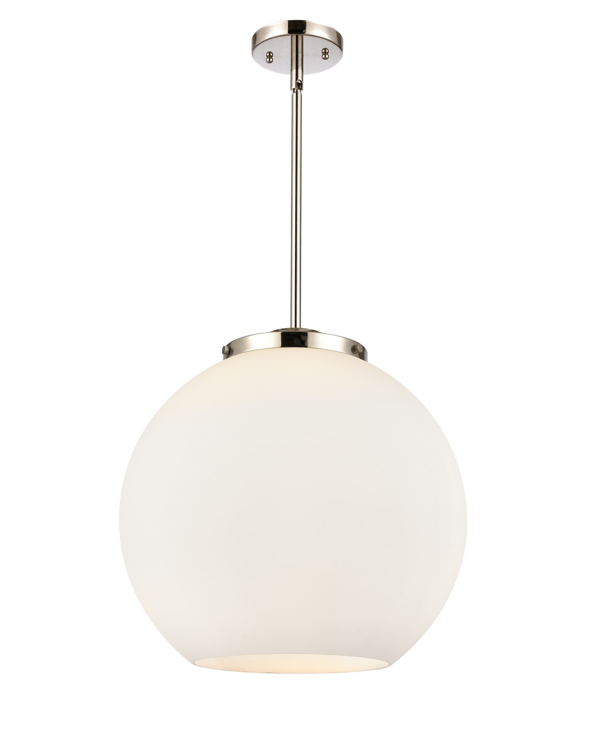 LED Pendant by Innovations - Essex Collection, Polished Nickel Finish - 221-3S-PN-G121-16-LED