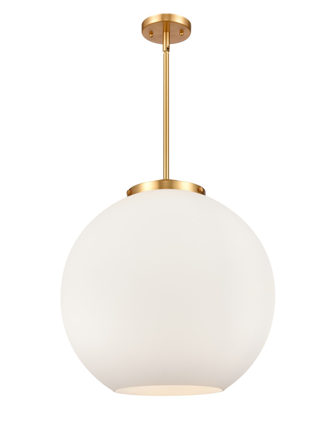 LED Pendant by Innovations - Essex Collection, Satin Gold Finish - 221-3S-SG-G121-18-LED