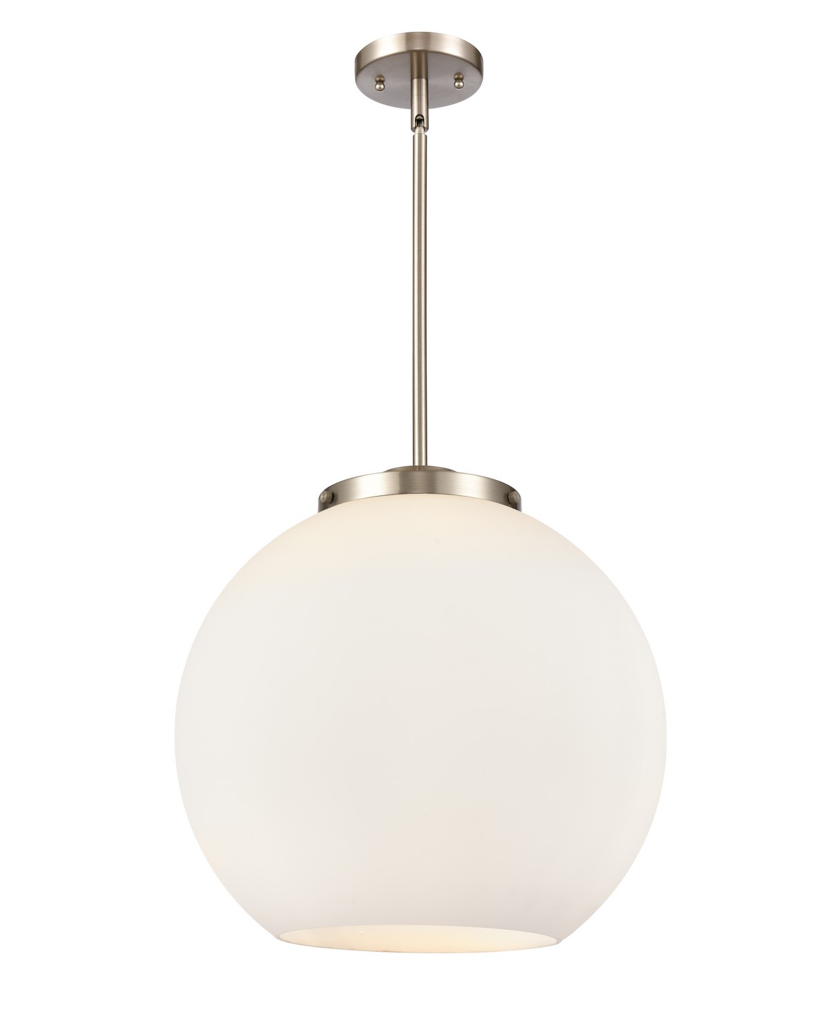 LED Pendant by Innovations - Essex Collection, Brushed Satin Nickel Finish - 221-3S-SN-G121-16-LED