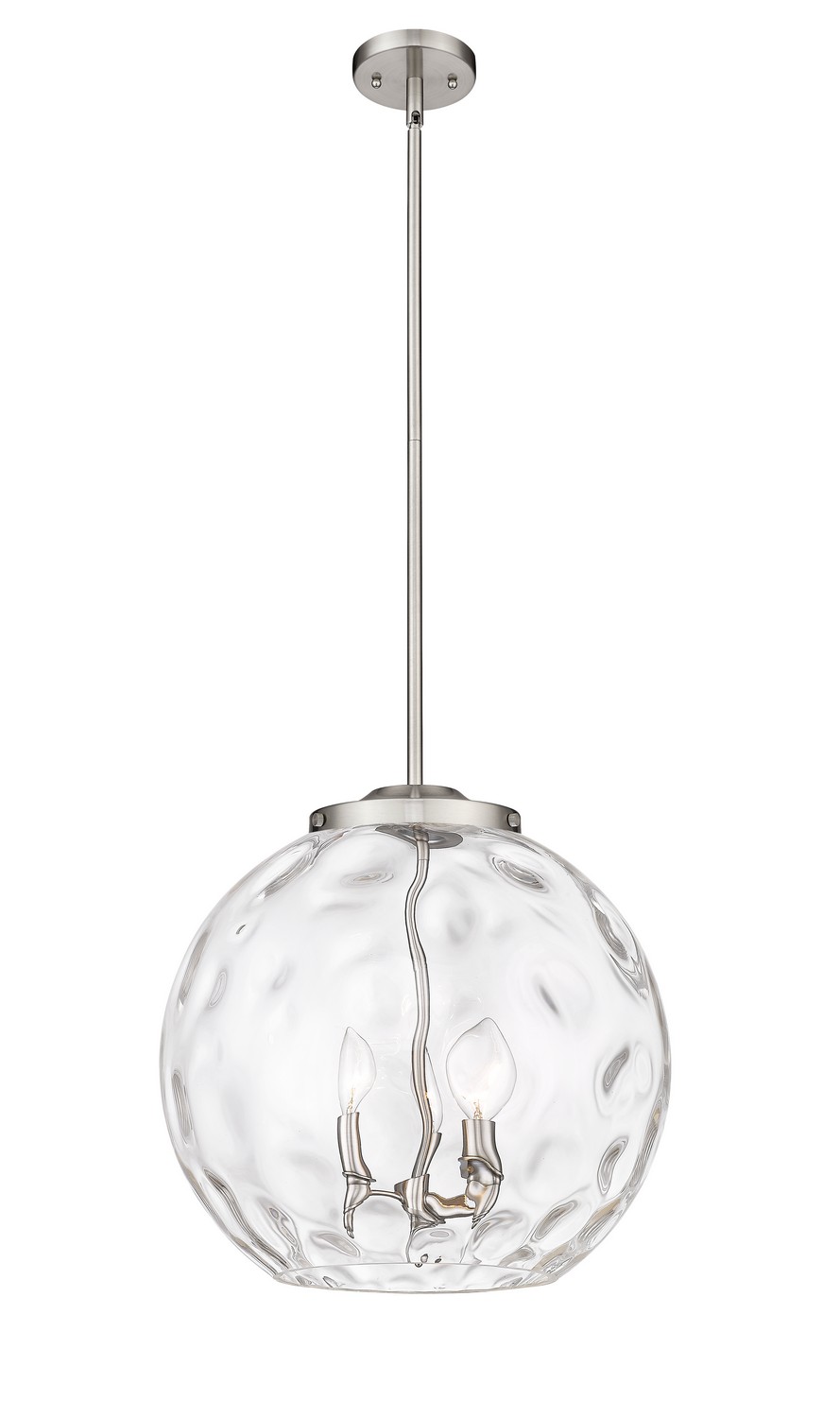 Three Light Pendant by Innovations - Essex Collection, Brushed Satin Nickel Finish - 221-3S-SN-G1215-16