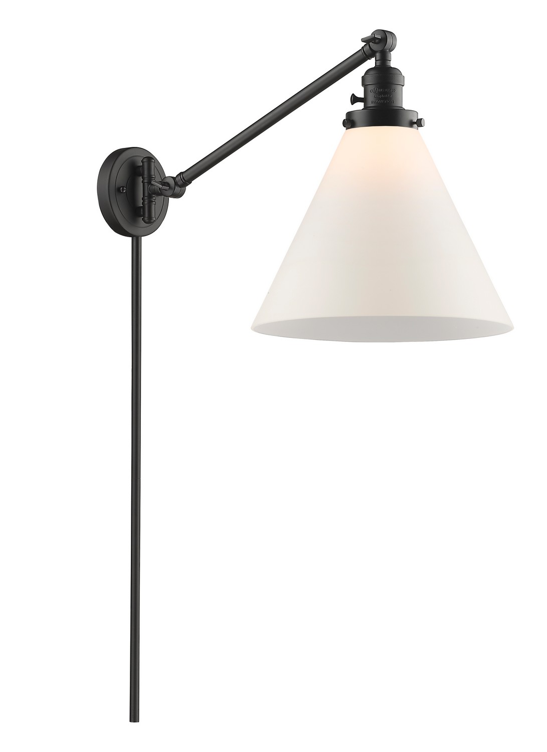 LED Swing Arm by Innovations - Franklin Restoration Collection, Oil Rubbed Bronze Finish - 237-OB-G41-L-LED