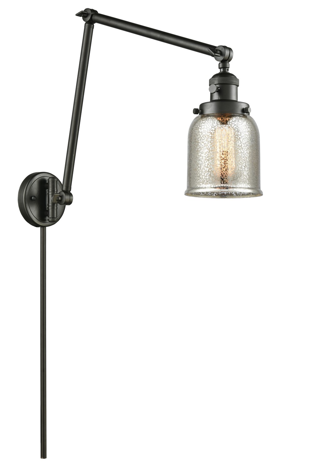 LED Swing Arm by Innovations - Franklin Restoration Collection, Oil Rubbed Bronze Finish - 238-OB-G58-LED
