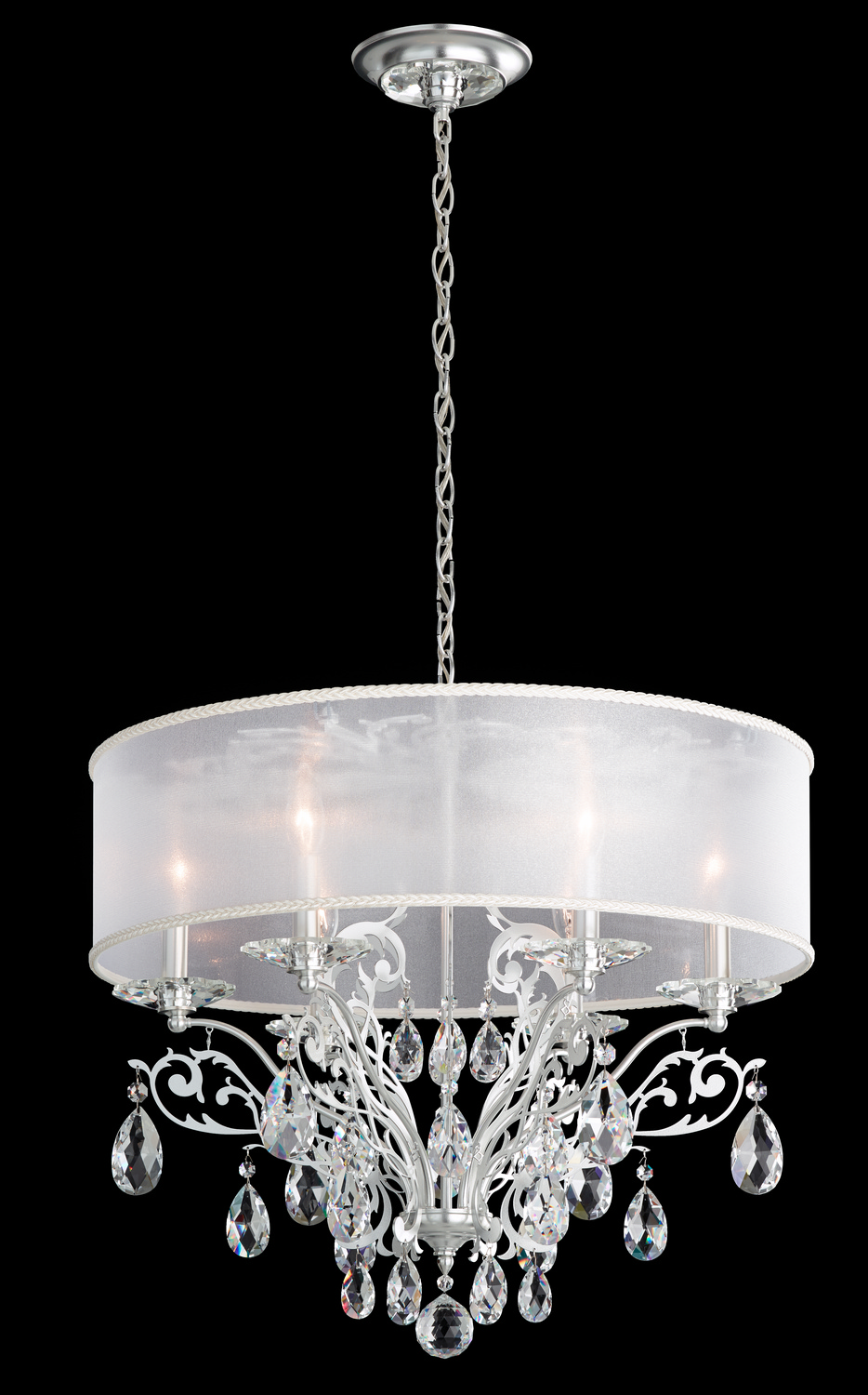 Filigrae 6-Light Chandelier In Heirloom Bronze
