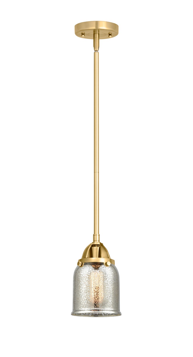 One Light Mini Pendant by Innovations - Nouveau 2 Collection, Satin Gold Finish - 288-1S-SG-G58
