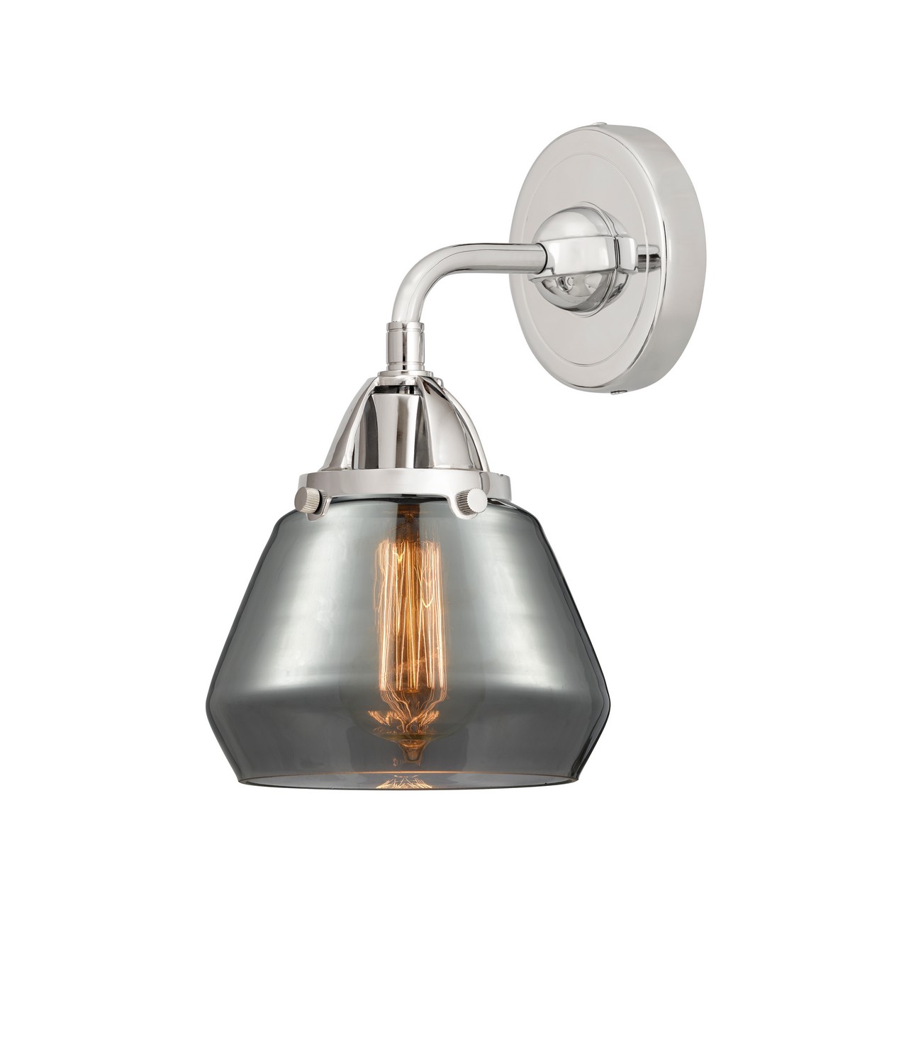 LED Wall Sconce by Innovations - Nouveau 2 Collection, Polished Chrome Finish - 288-1W-PC-G173-LED