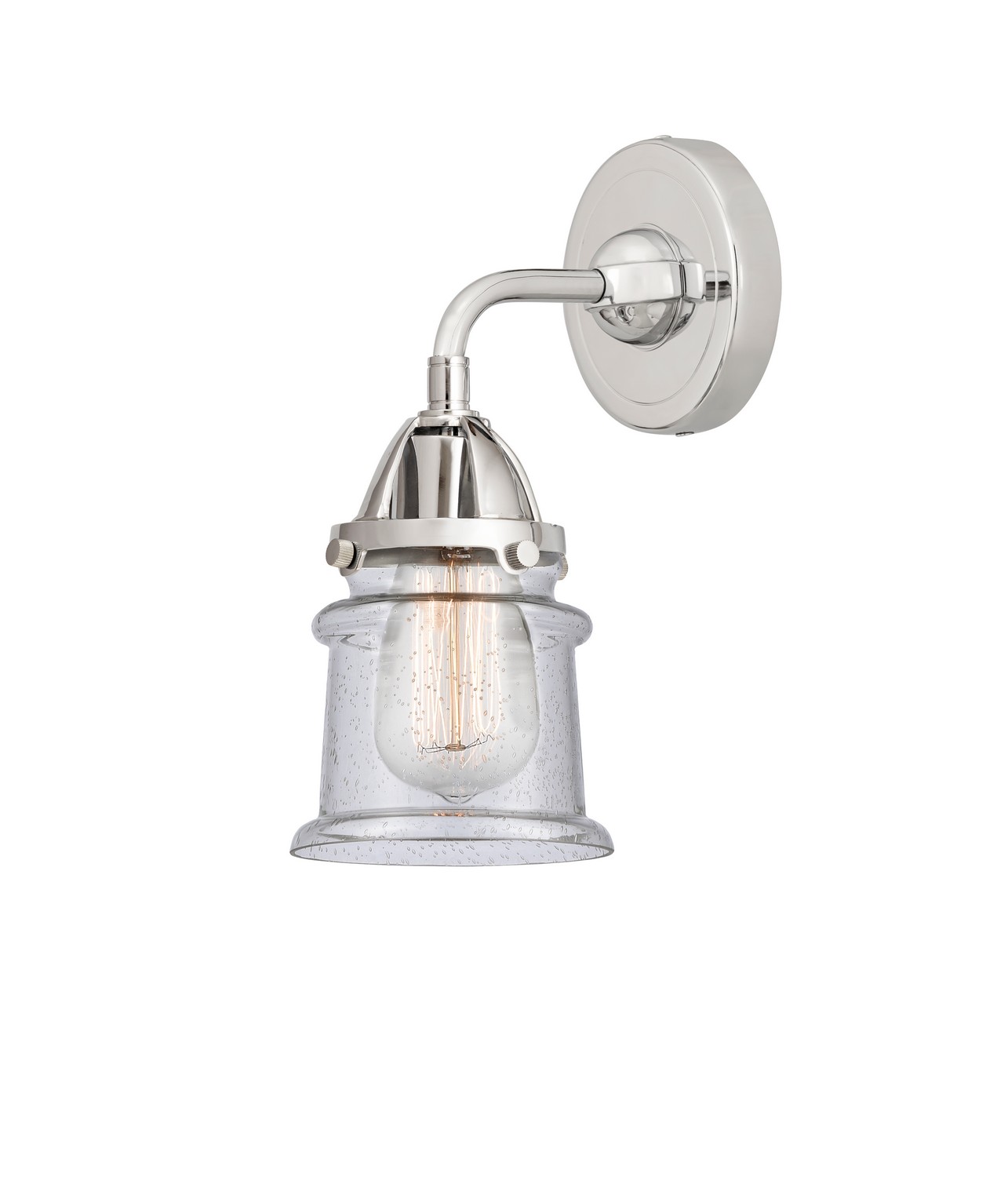 LED Wall Sconce by Innovations - Nouveau 2 Collection, Polished Chrome Finish - 288-1W-PC-G184S-LED