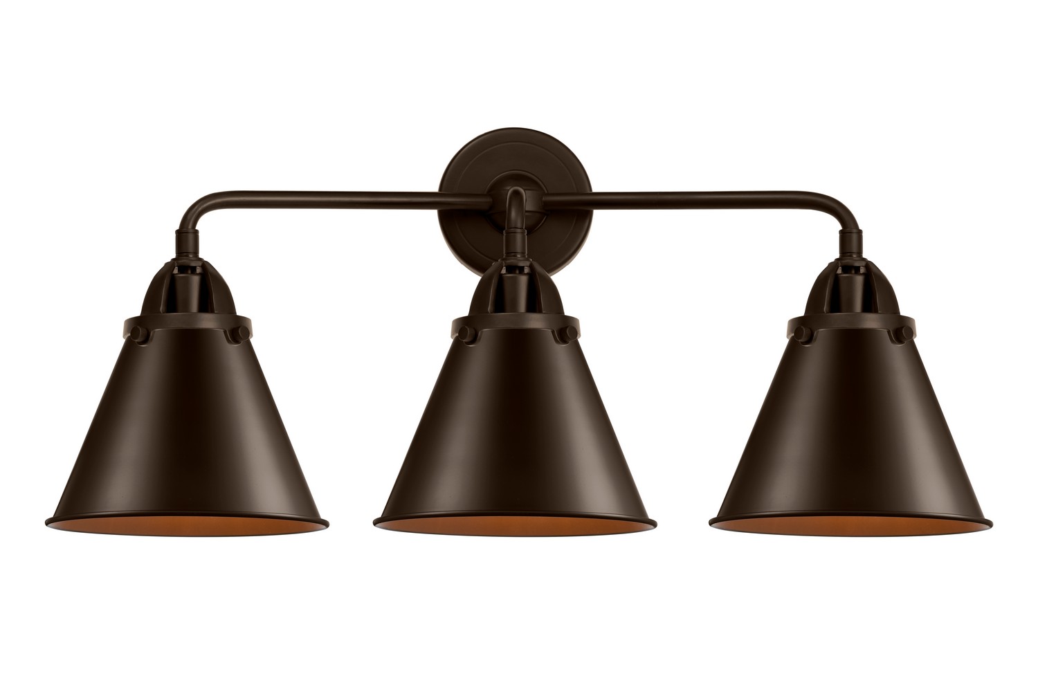 LED Bath Vanity by Innovations - Nouveau 2 Collection, Oil Rubbed Bronze Finish - 288-3W-OB-M13-OB-LED