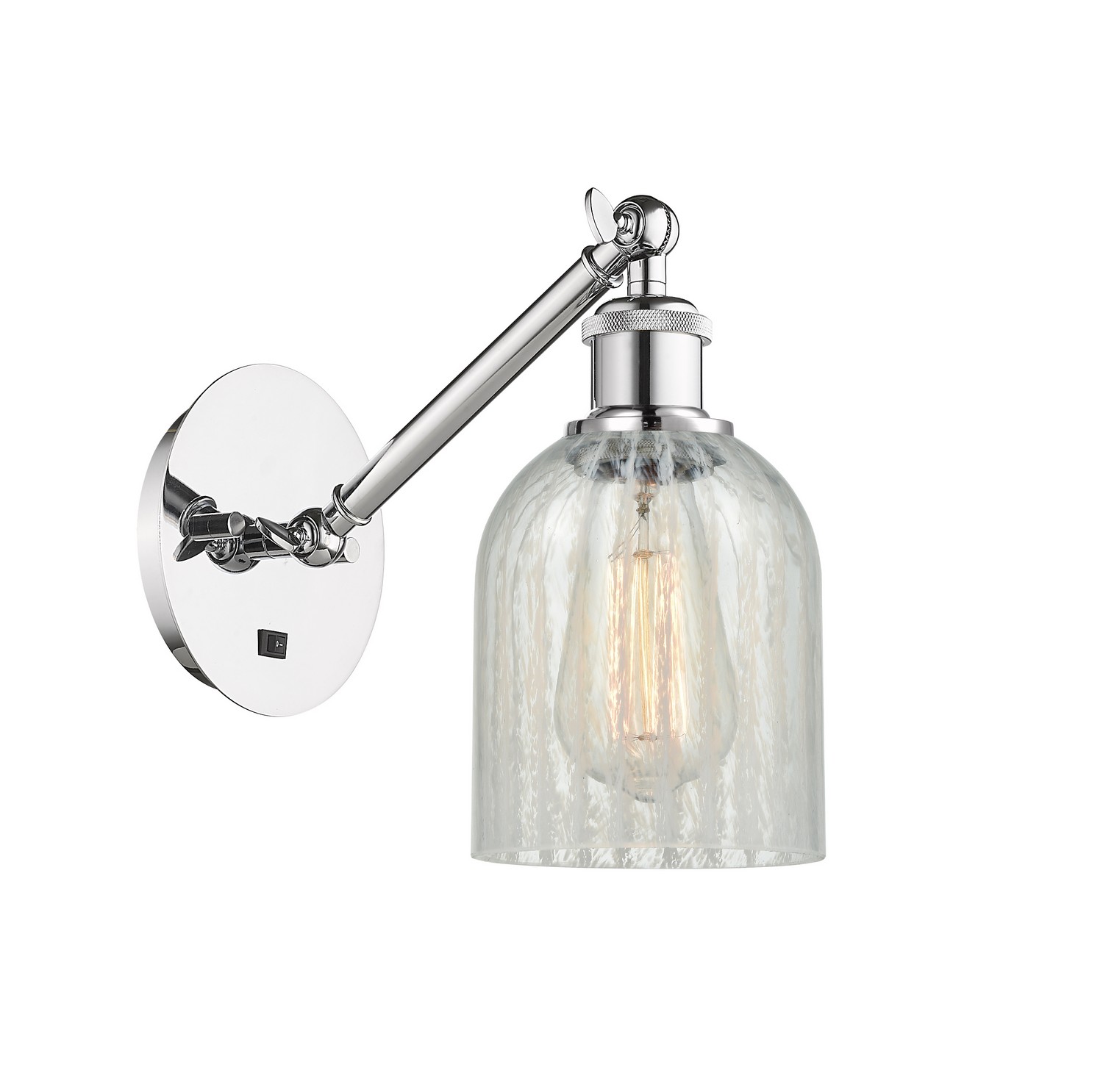 LED Wall Sconce by Innovations - Ballston Collection, Polished Chrome Finish - 317-1W-PC-G2511-LED