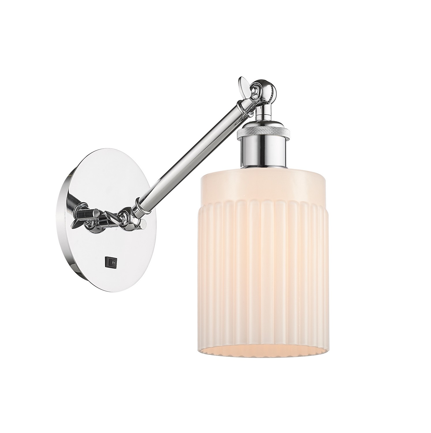 LED Wall Sconce by Innovations - Ballston Collection, Polished Chrome Finish - 317-1W-PC-G341-LED