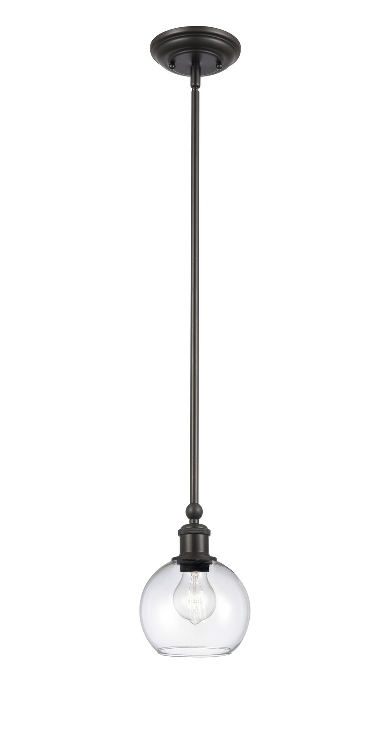 LED Mini Pendant by Innovations - Ballston Collection, Matte Black Finish - 341-1S-BK-G122-6-LED