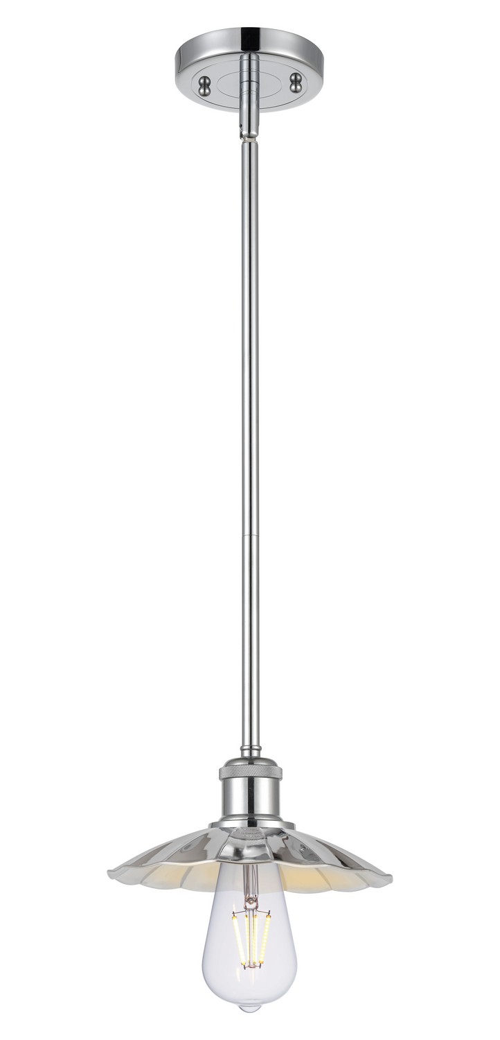 One Light Mini Pendant by Innovations - Ballston Collection, Polished Chrome Finish - 516-1S-PC-M17-PC