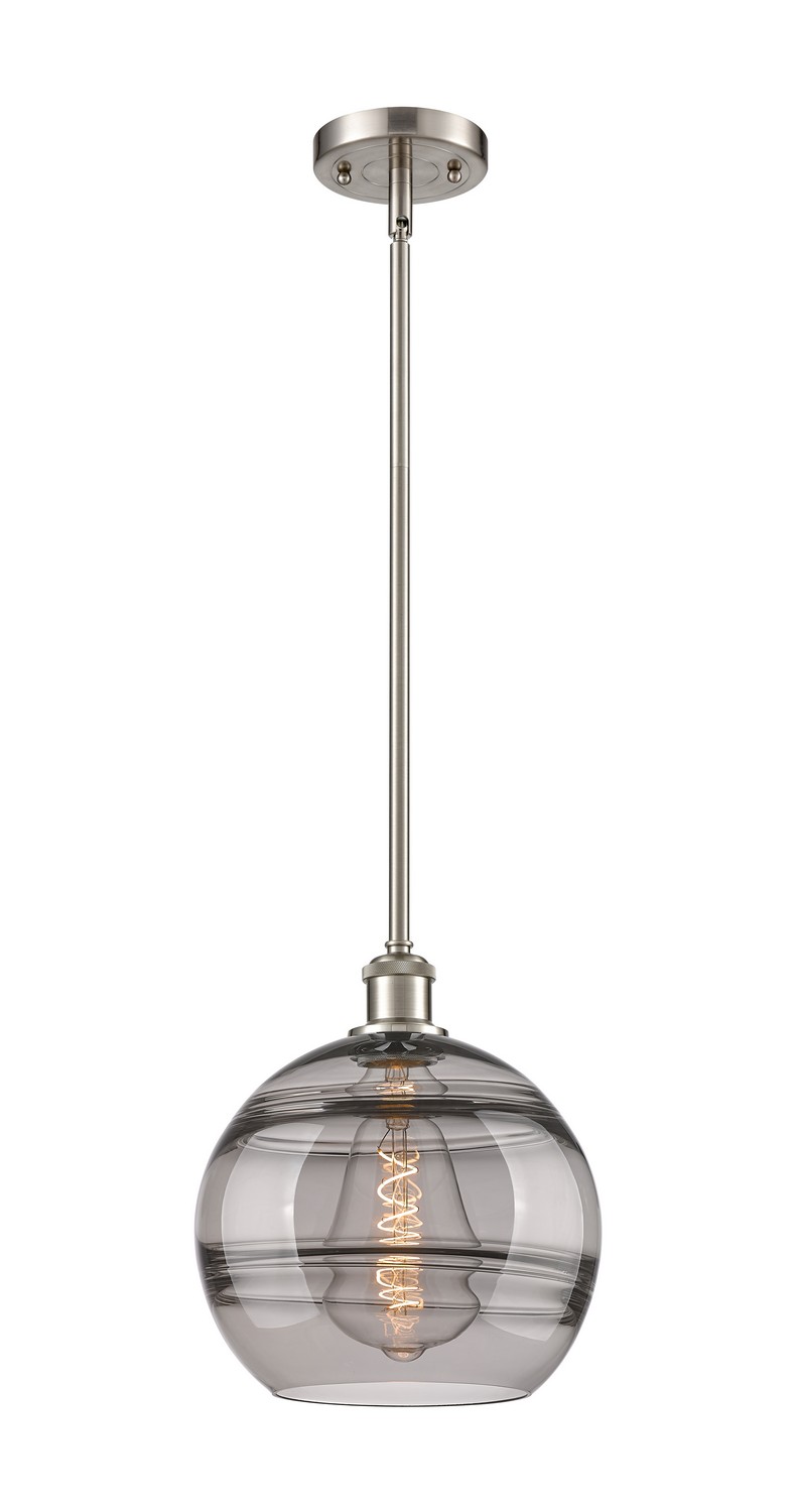 One Light Mini Pendant by Innovations - Ballston Collection, Brushed Satin Nickel Finish - 516-1S-SN-G556-10SM