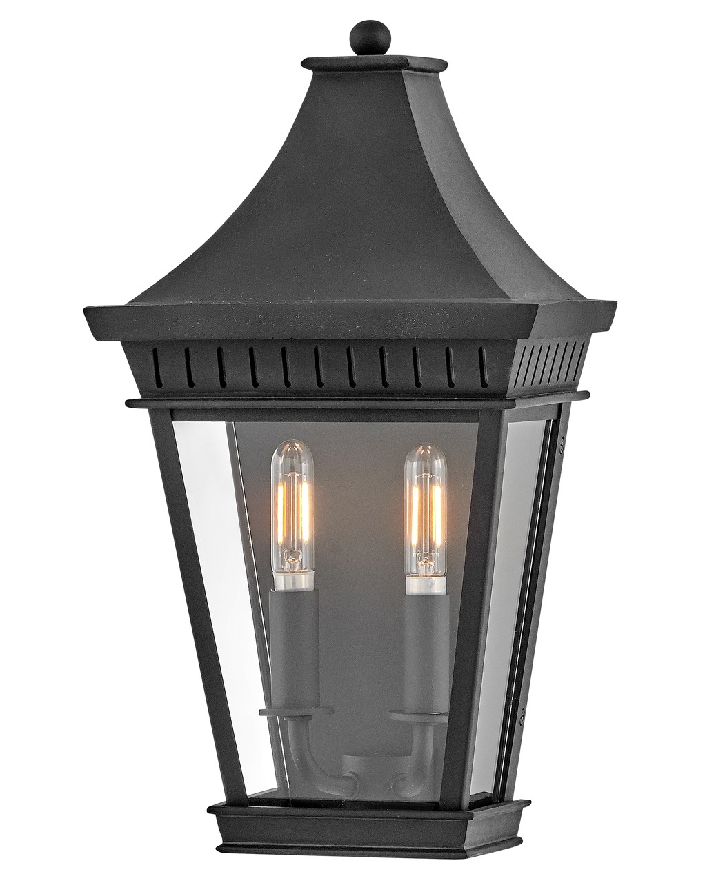 Hinkley Chapel Hill LED Wall Mount in Museum Black - 27096MB