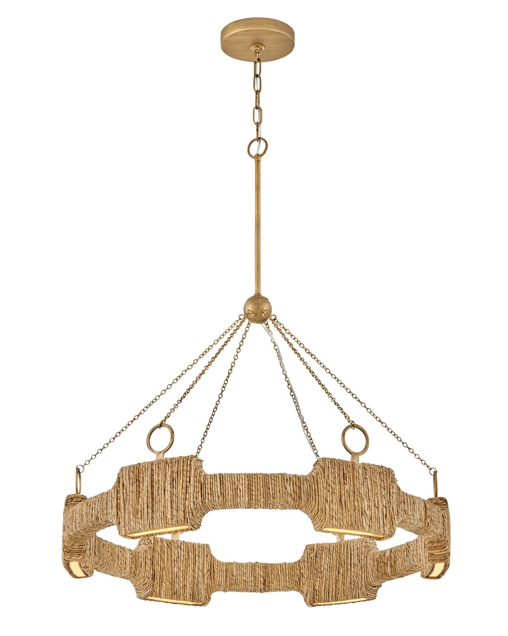 Hinkley Raffi LED Chandelier in Burnished Gold - 34106BNG