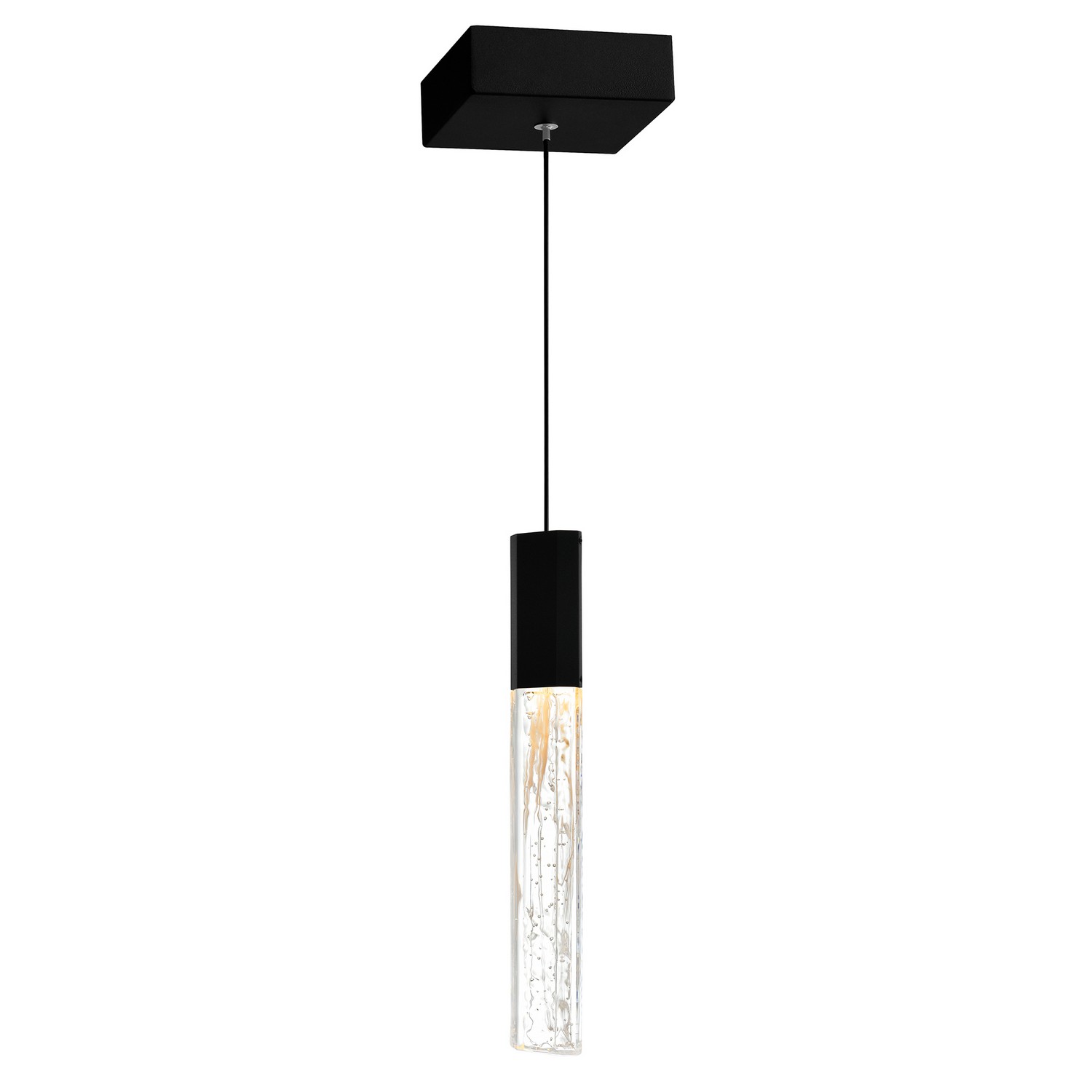 Black LED Mini Pendant from the Greta Collection