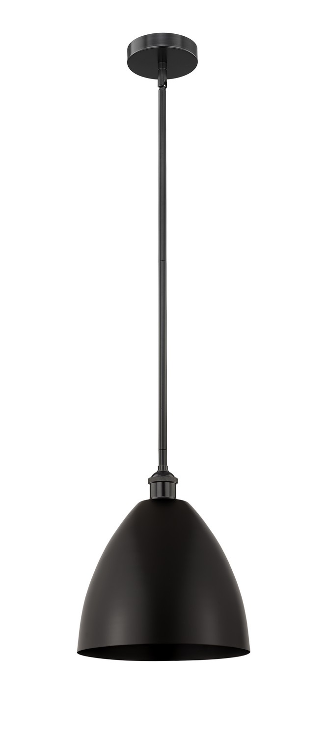 One Light Mini Pendant by Innovations - Edison Collection, Matte Black Finish - 616-1S-BK-MBD-12-BK