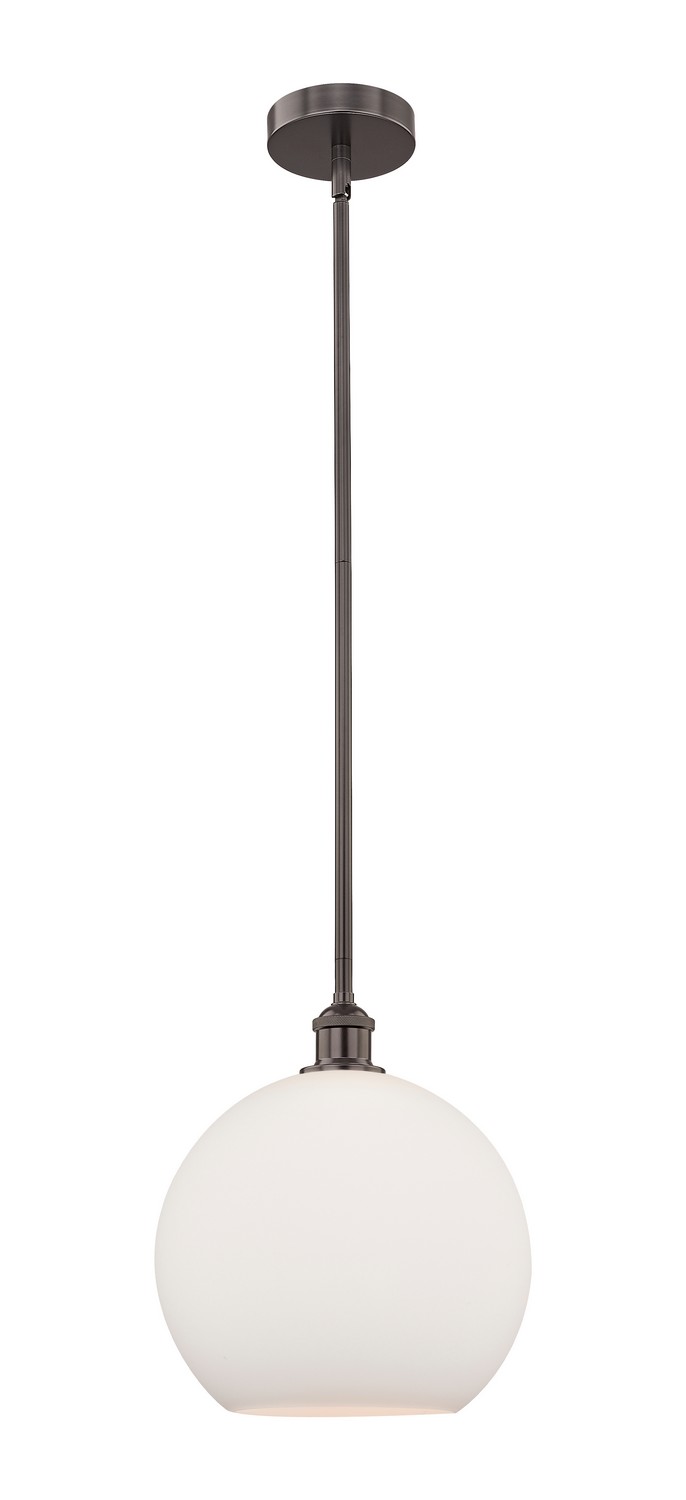 One Light Mini Pendant by Innovations - Edison Collection, Oil Rubbed Bronze Finish - 616-1S-OB-G121-12