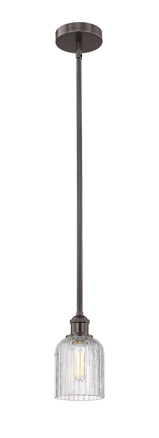 One Light Mini Pendant by Innovations - Edison Collection, Oil Rubbed Bronze Finish - 616-1S-OB-G559-5CL