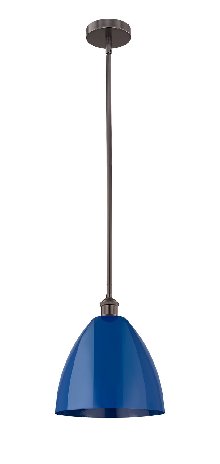 One Light Mini Pendant by Innovations - Edison Collection, Oil Rubbed Bronze Finish - 616-1S-OB-MBD-12-BL
