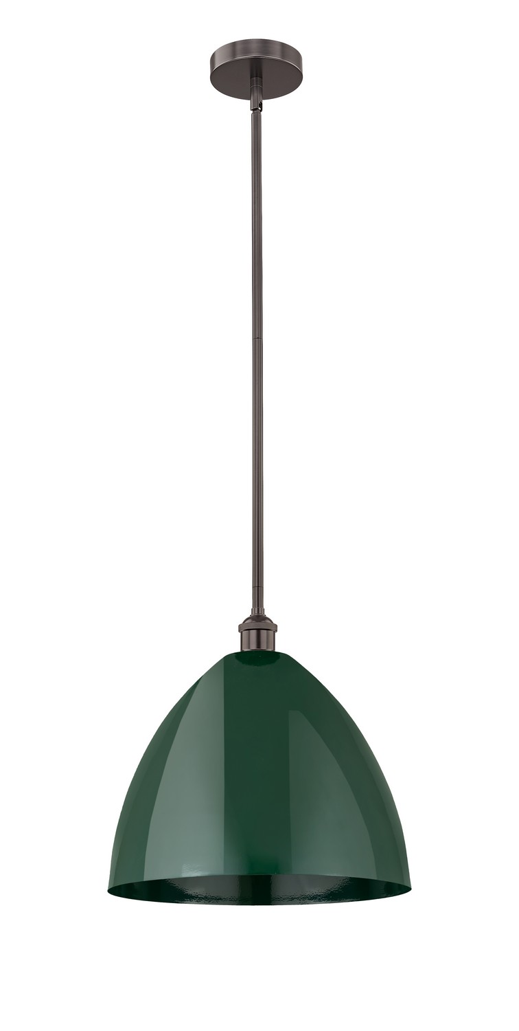 One Light Mini Pendant by Innovations - Edison Collection, Oil Rubbed Bronze Finish - 616-1S-OB-MBD-16-GR