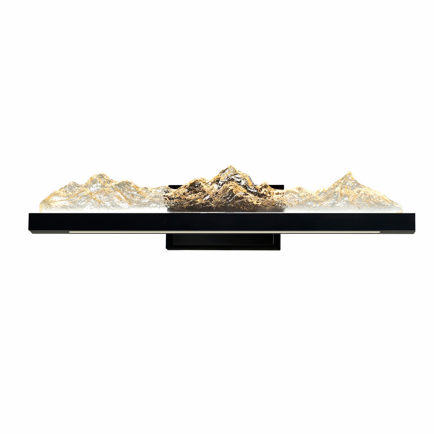 CWI Lighting 1601W26-101 Himalayas LED 26 inch Black Vanity Light Wall Light