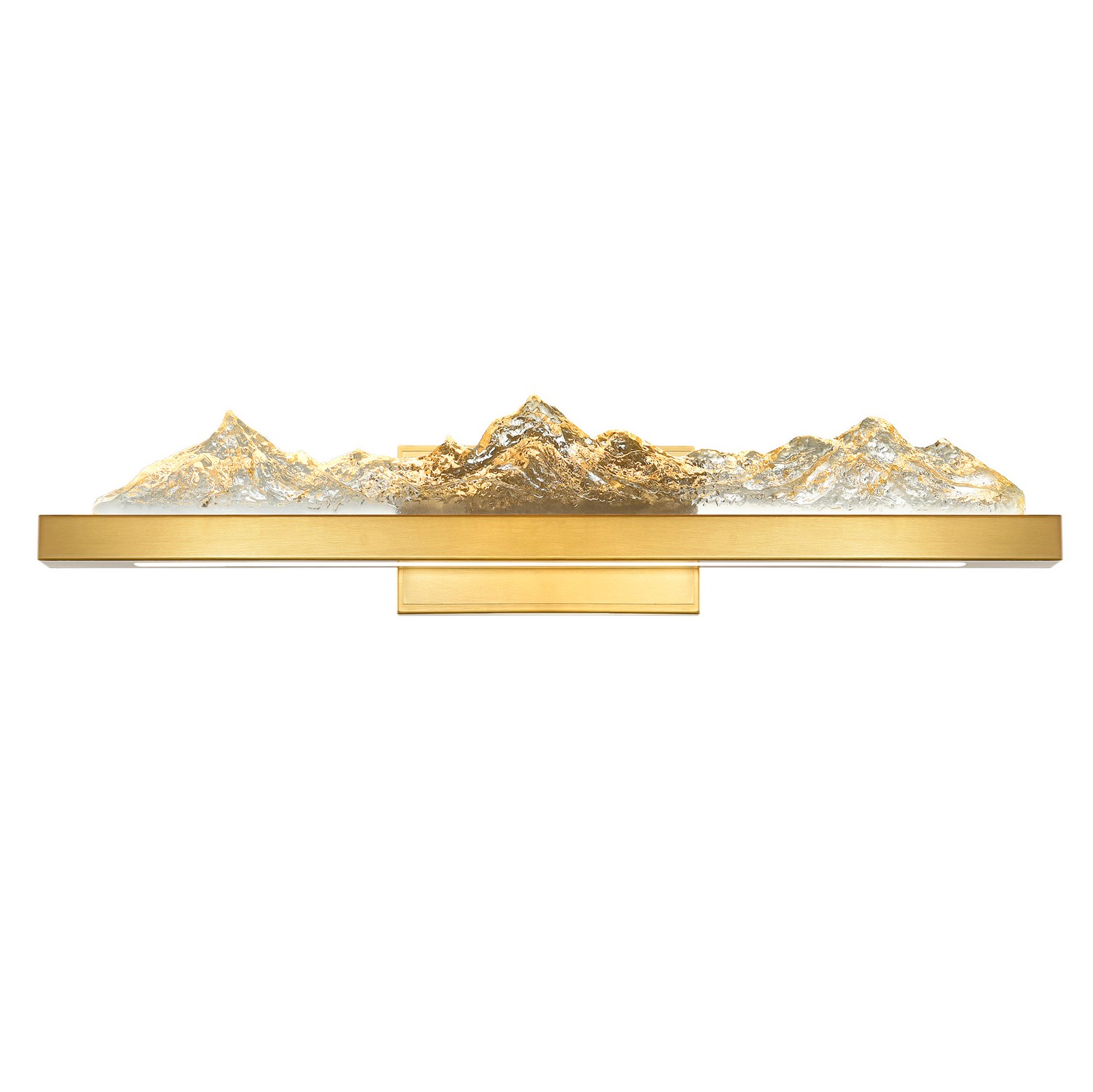 CWI Lighting 1601W26-624 Himalayas LED 26 inch Brass Vanity Light Wall Light