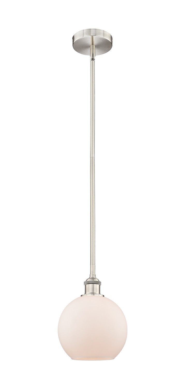 One Light Mini Pendant by Innovations - Edison Collection, Brushed Satin Nickel Finish - 616-1S-SN-G121-8