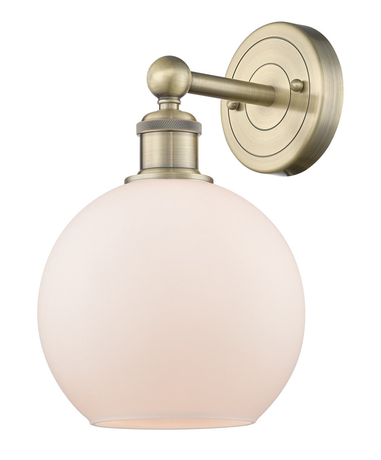 One Light Wall Sconce by Innovations - Edison Collection, Antique Brass Finish - 616-1W-AB-G121-8