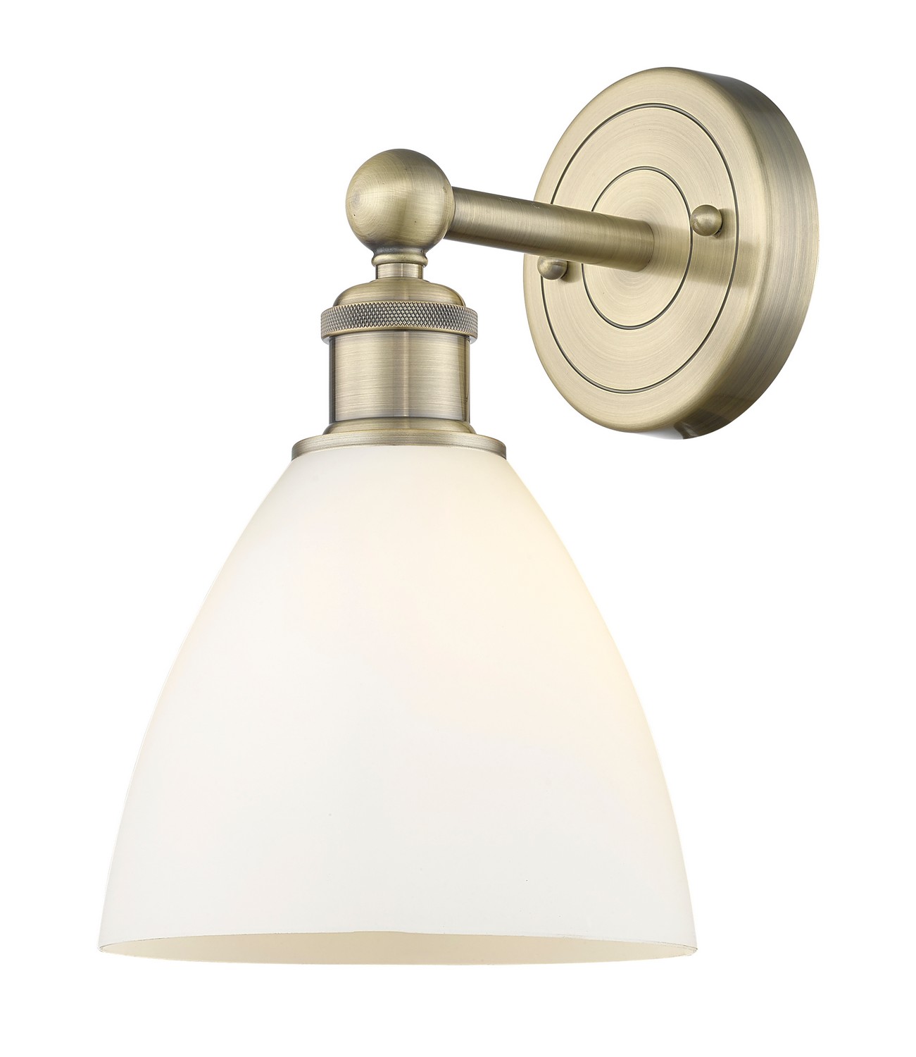One Light Wall Sconce by Innovations - Edison Collection, Antique Brass Finish - 616-1W-AB-GBD-751