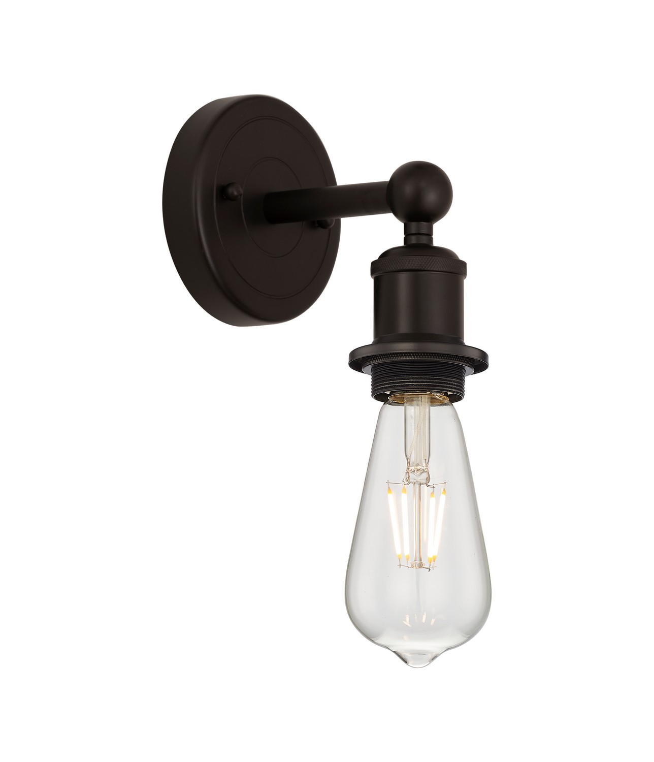 One Light Wall Sconce by Innovations - Edison Collection, Oil Rubbed Bronze Finish - 616-1W-OB