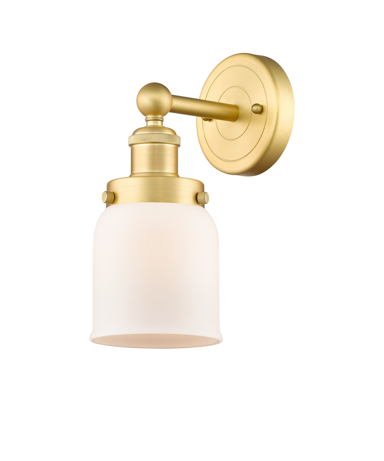 One Light Wall Sconce by Innovations - Edison Collection, Satin Gold Finish - 616-1W-SG-G51