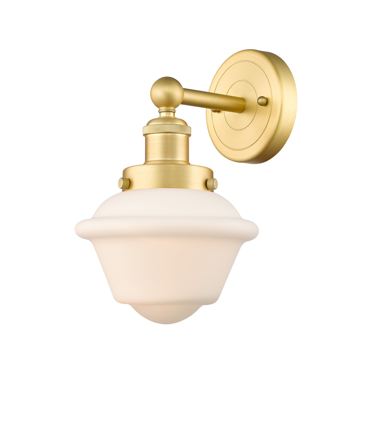 One Light Wall Sconce by Innovations - Edison Collection, Satin Gold Finish - 616-1W-SG-G531