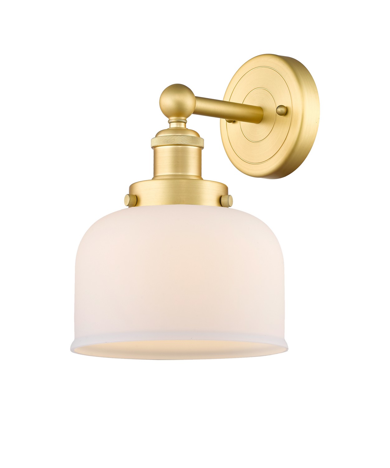One Light Wall Sconce by Innovations - Edison Collection, Satin Gold Finish - 616-1W-SG-G71