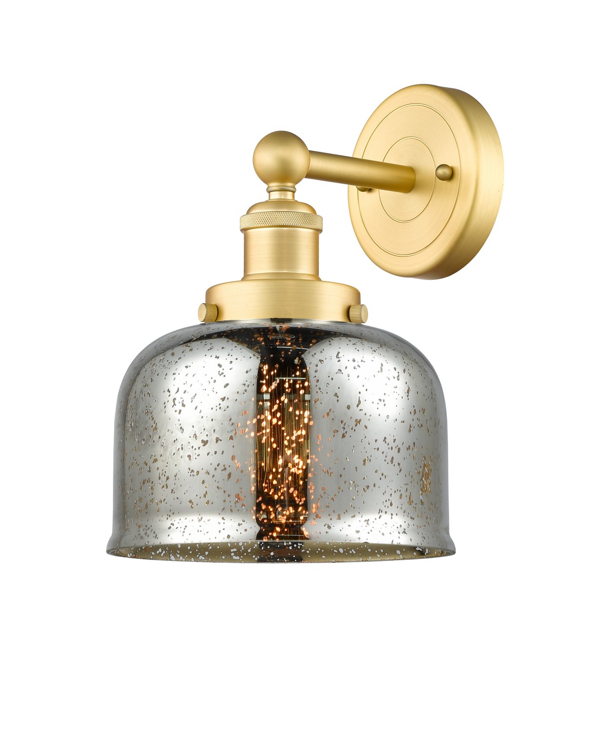 One Light Wall Sconce by Innovations - Edison Collection, Satin Gold Finish - 616-1W-SG-G78