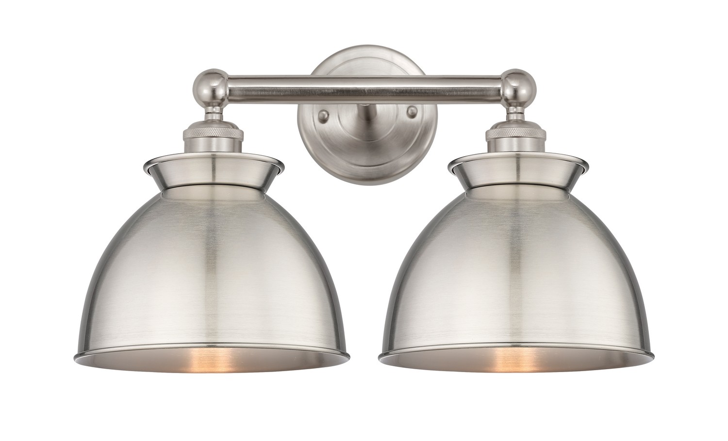 Two Light Bath Vanity by Innovations - Edison Collection, Brushed Satin Nickel Finish - 616-2W-SN-M14-SN