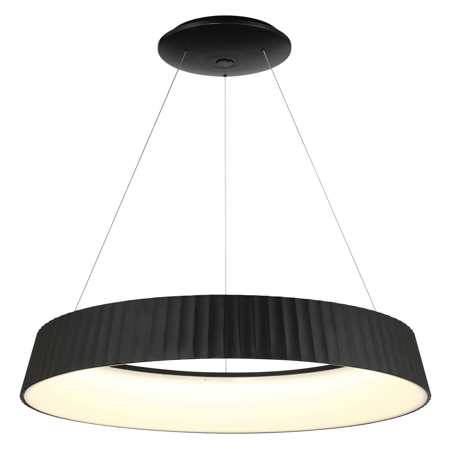 Coal LED Pendant from the Star Gate Collection