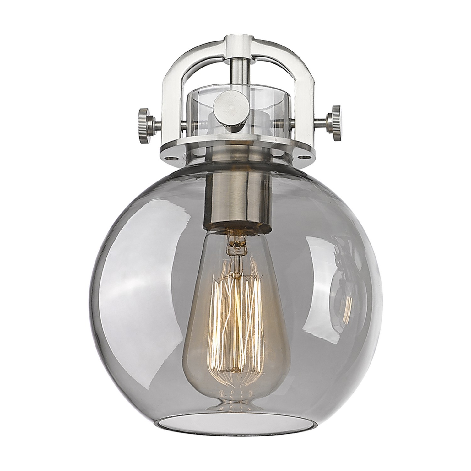 Glass by Innovations - Downtown Urban Collection, Light Smoke Newton Sphere Finish - G410-7SM
